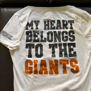 Victoria’s Secret baseball tee SF Giants